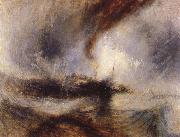 J.M.W. Turner Angbat in snostorm Germany oil painting artist